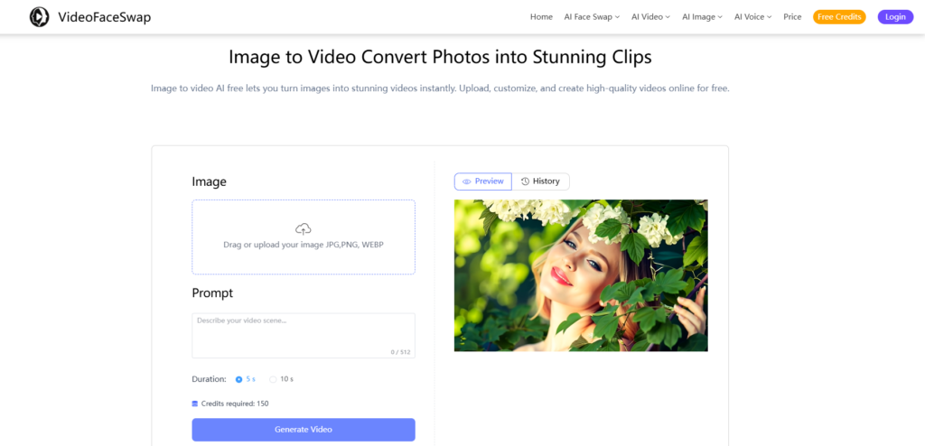 VideoFaceSwap - best ai video generator