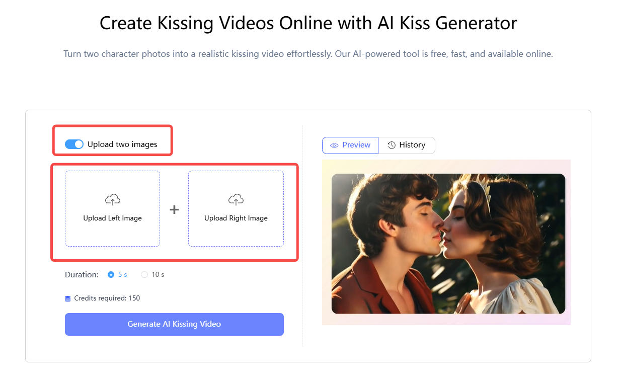 Upload One or Two Images