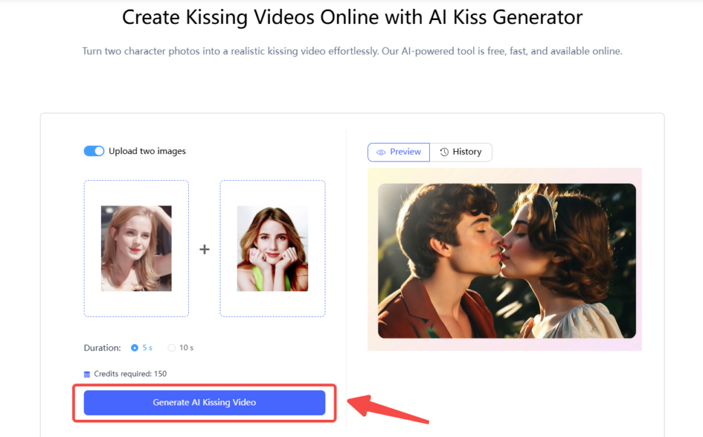 Generate the Video with Vidu AI video generator